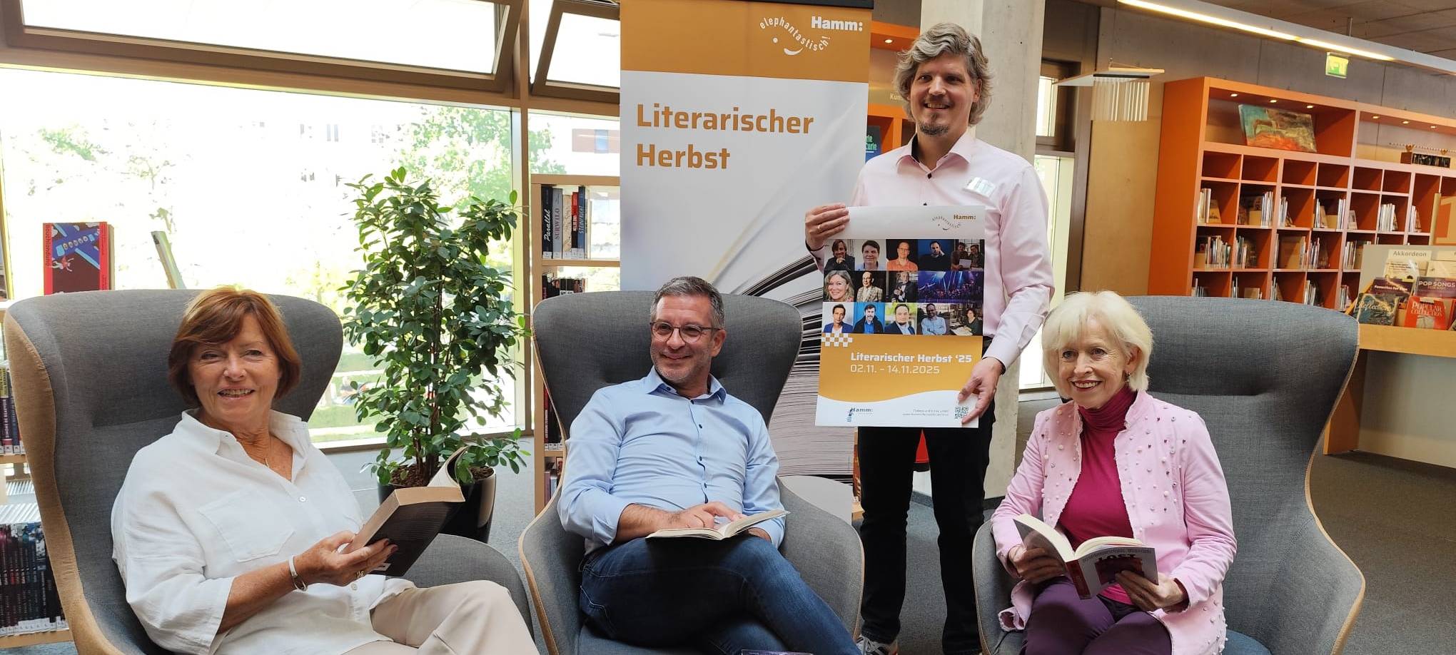 Vorverkauf für literarischen Herbst 2025 in Hamm startet