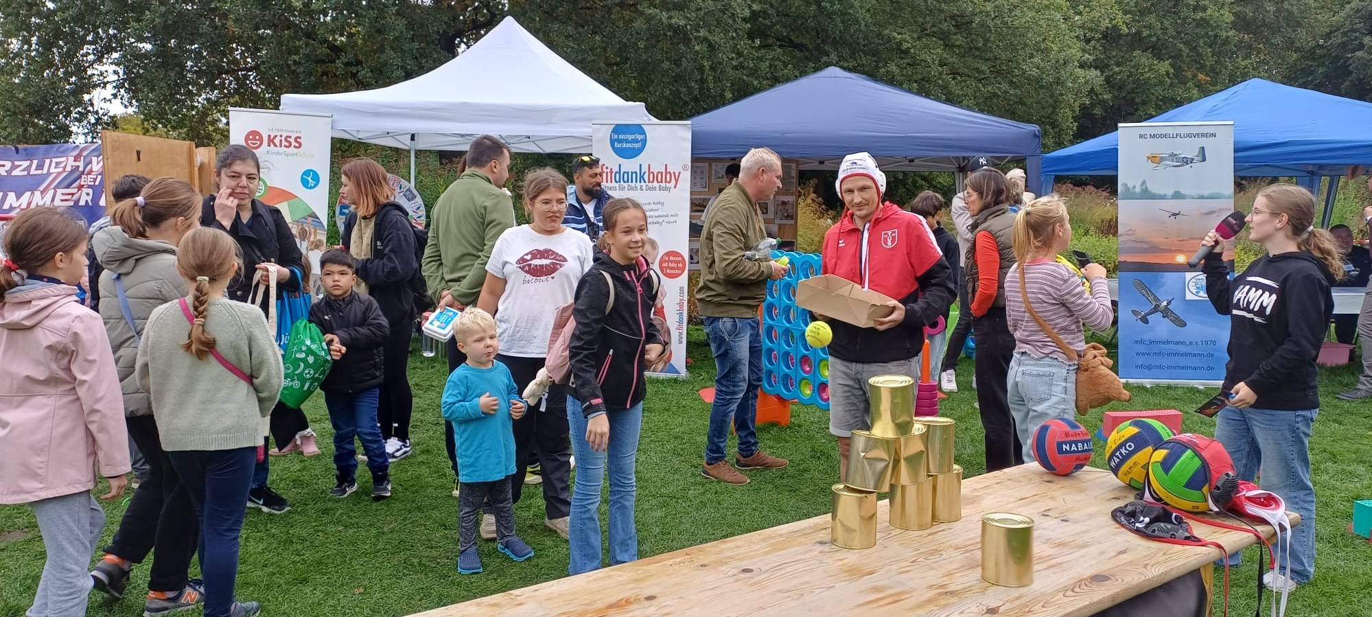 Weltkindertag lockte viele Besucher in den Maxipark Hamm