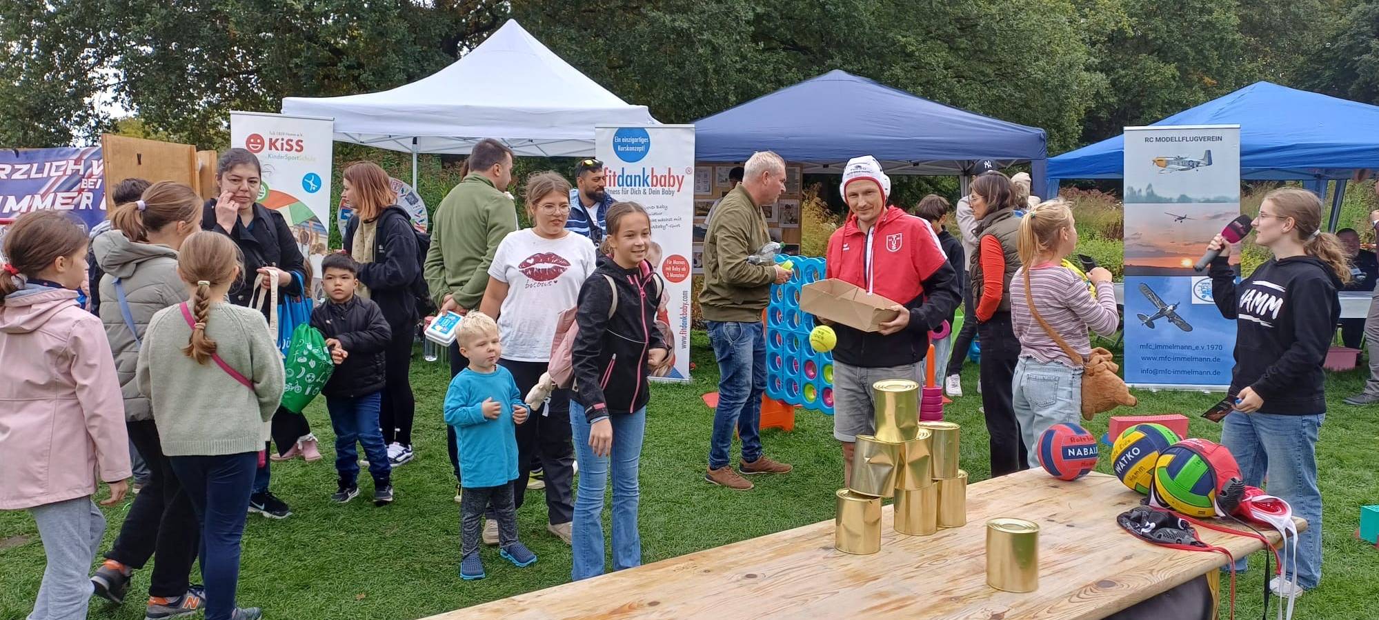 Weltkindertag lockte viele Besucher in den Maxipark Hamm