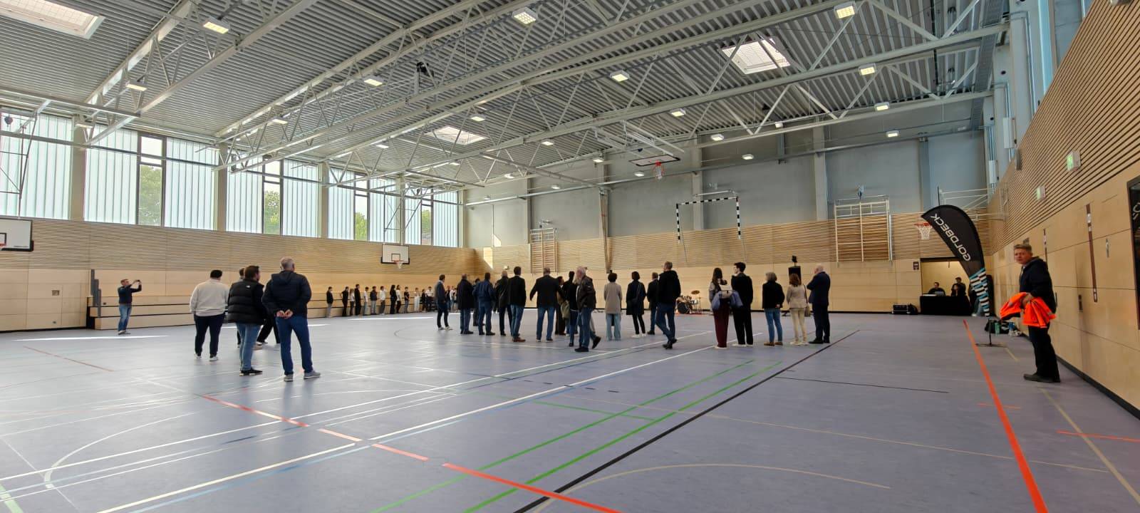 Hamm Bockum-Hövel: neue Dreifachturnhalle eingeweiht