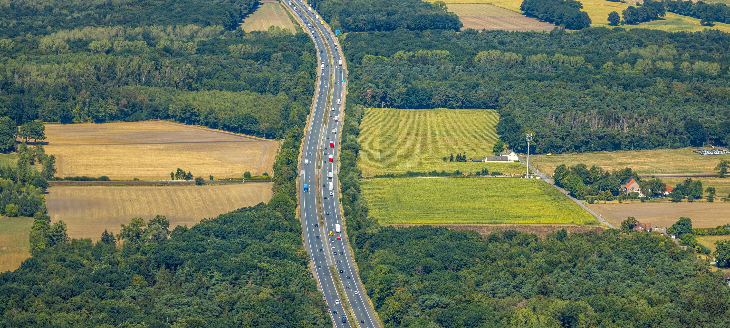 A1-Ausfahrt Hamm-Bockum bis 15. November gesperrt