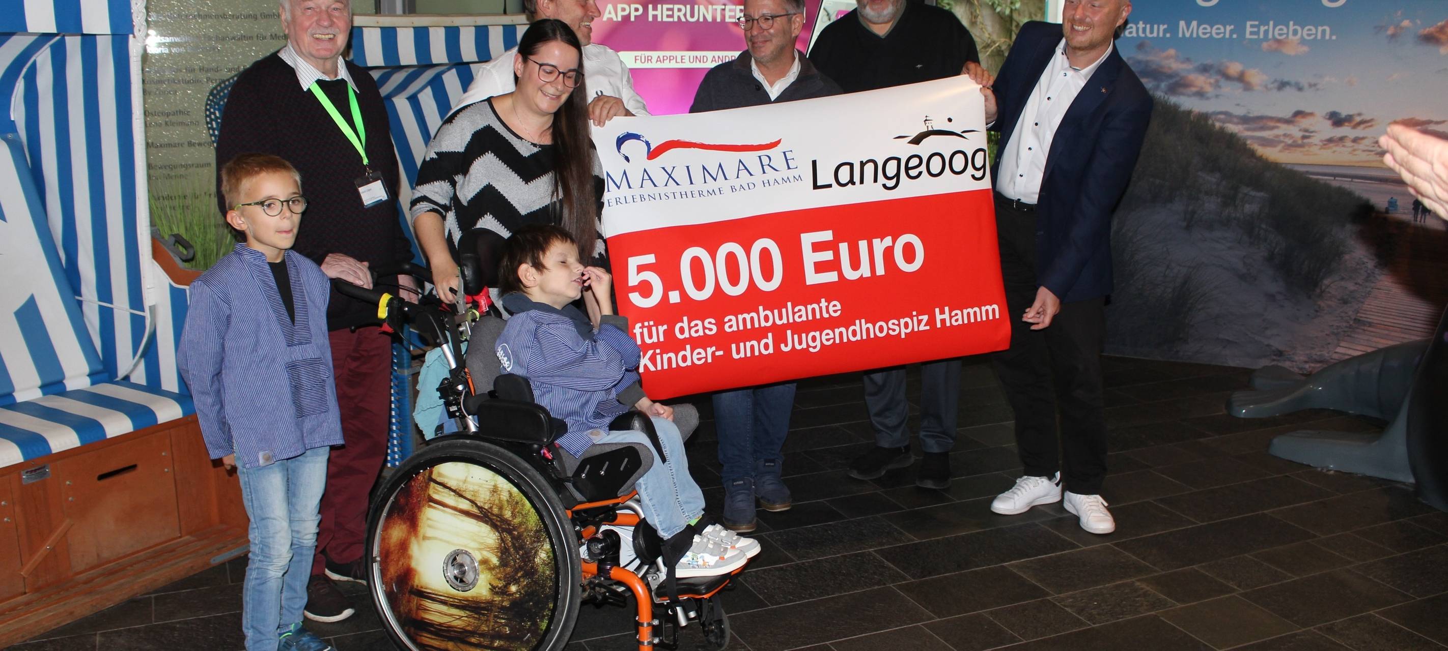 5.000 € für das Kinder- und Jugendhospiz Hamm