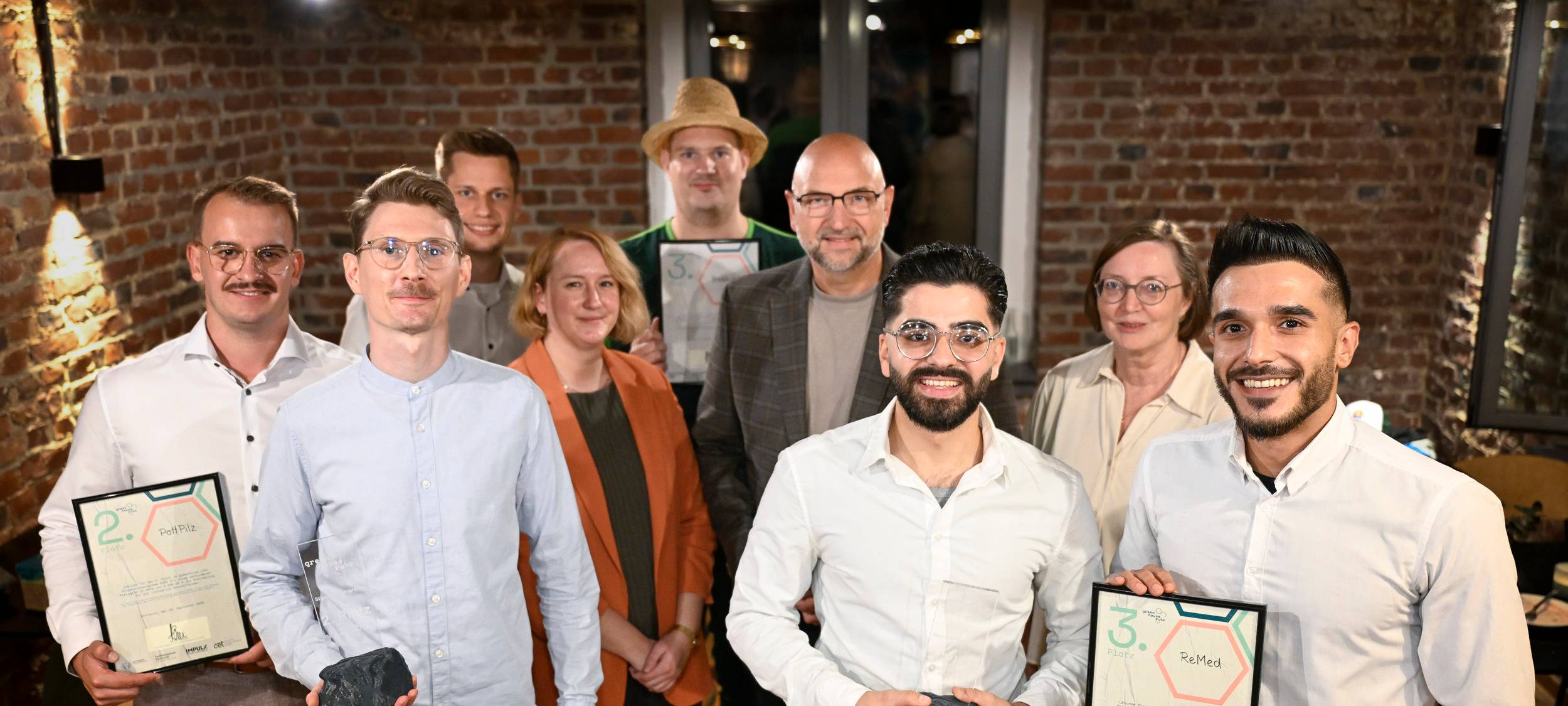 Drei Startups aus Hamm siegen beim greenhouse.ruhr 2025