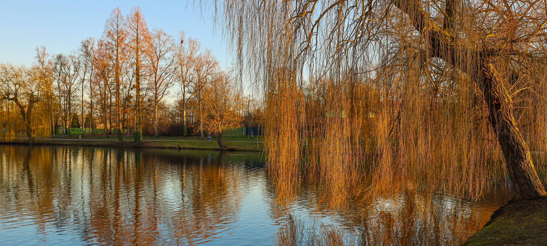 Ölspur: Wege im Friedrich-Ebert-Park Hamm gesperrt