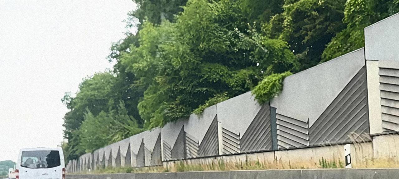 A2 bei Hamm: Arbeit an Lärmschutzwänden bald fertig