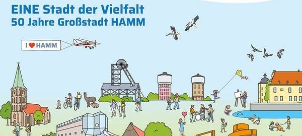 50 Jahre Großstadt Hamm: Verlosung für Jubiläumsfeier