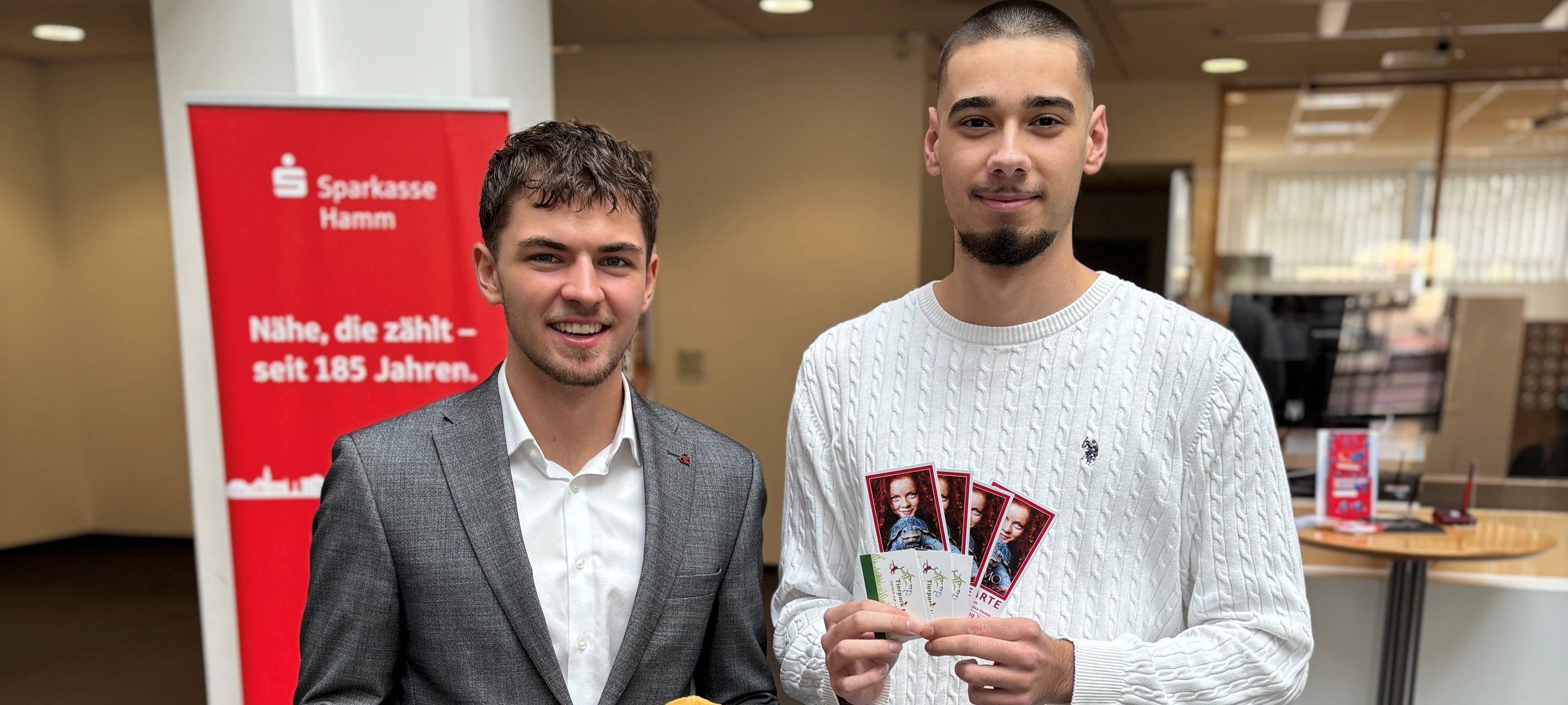 Sparkasse Hamm feiert Weltspartag mit Kinderaktion