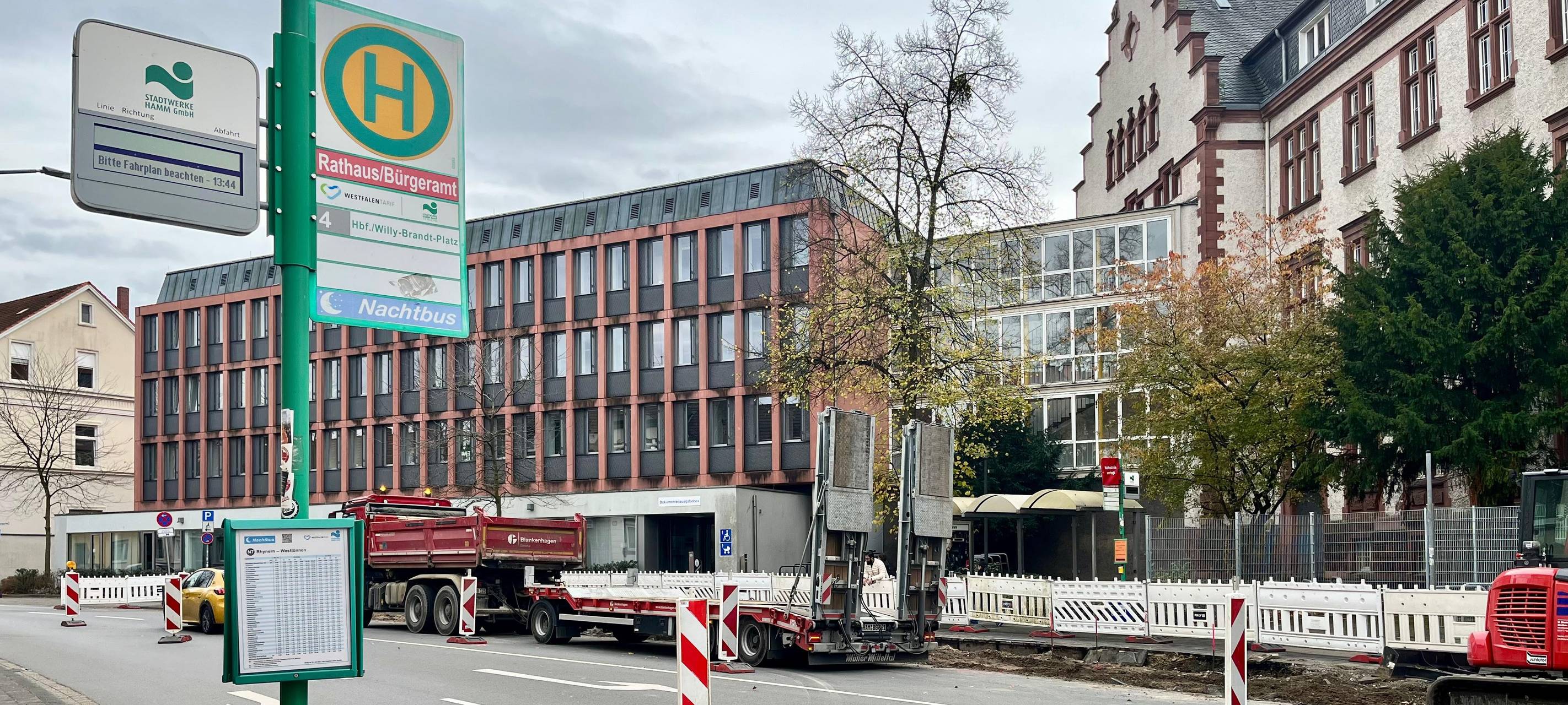 Hamm modernisiert Bushaltestelle am Caldenhofer Weg