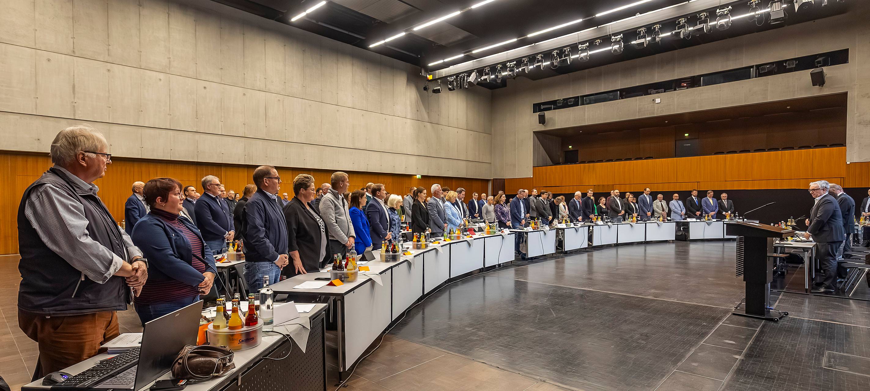 Rat der Stadt Hamm trifft sich zum ersten Mal