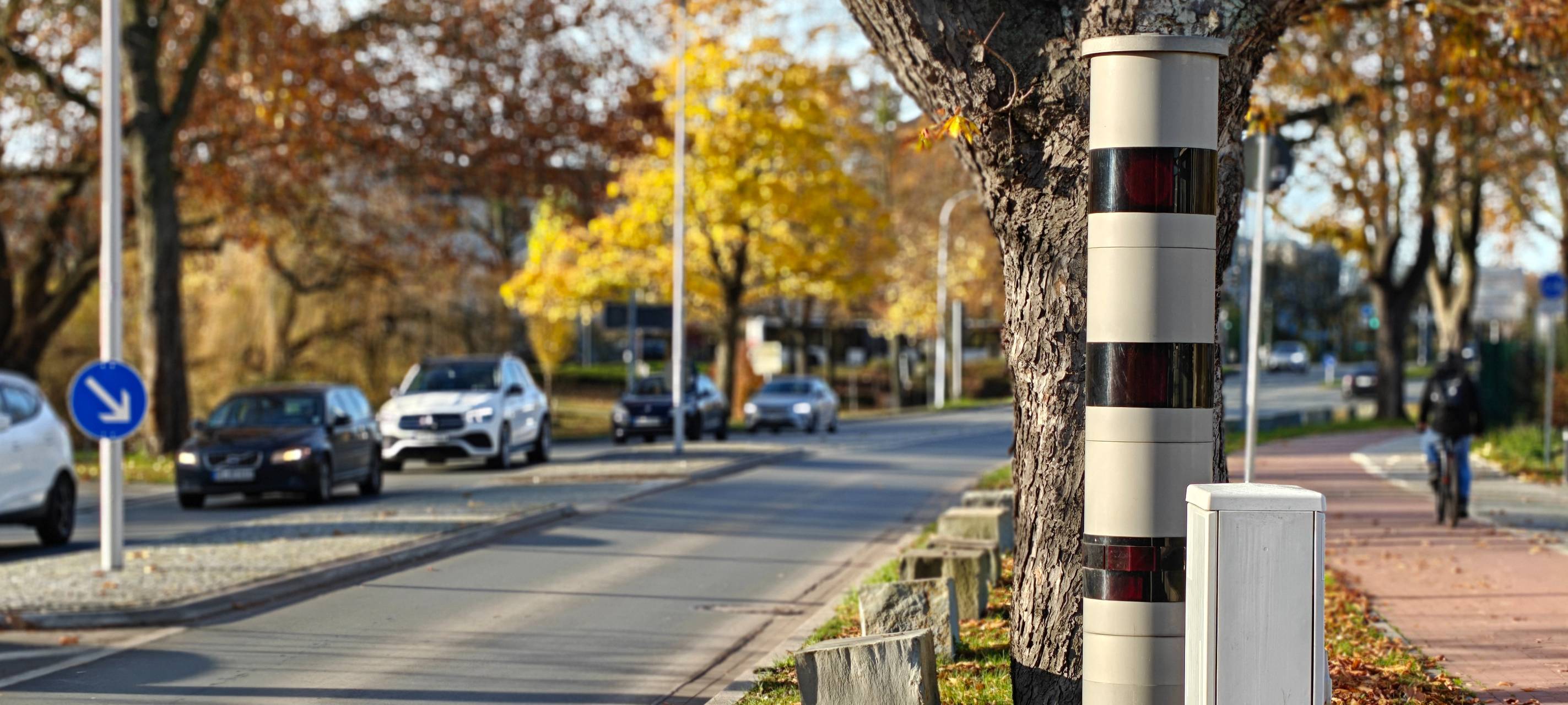 Blitzer auf der Adenauerallee