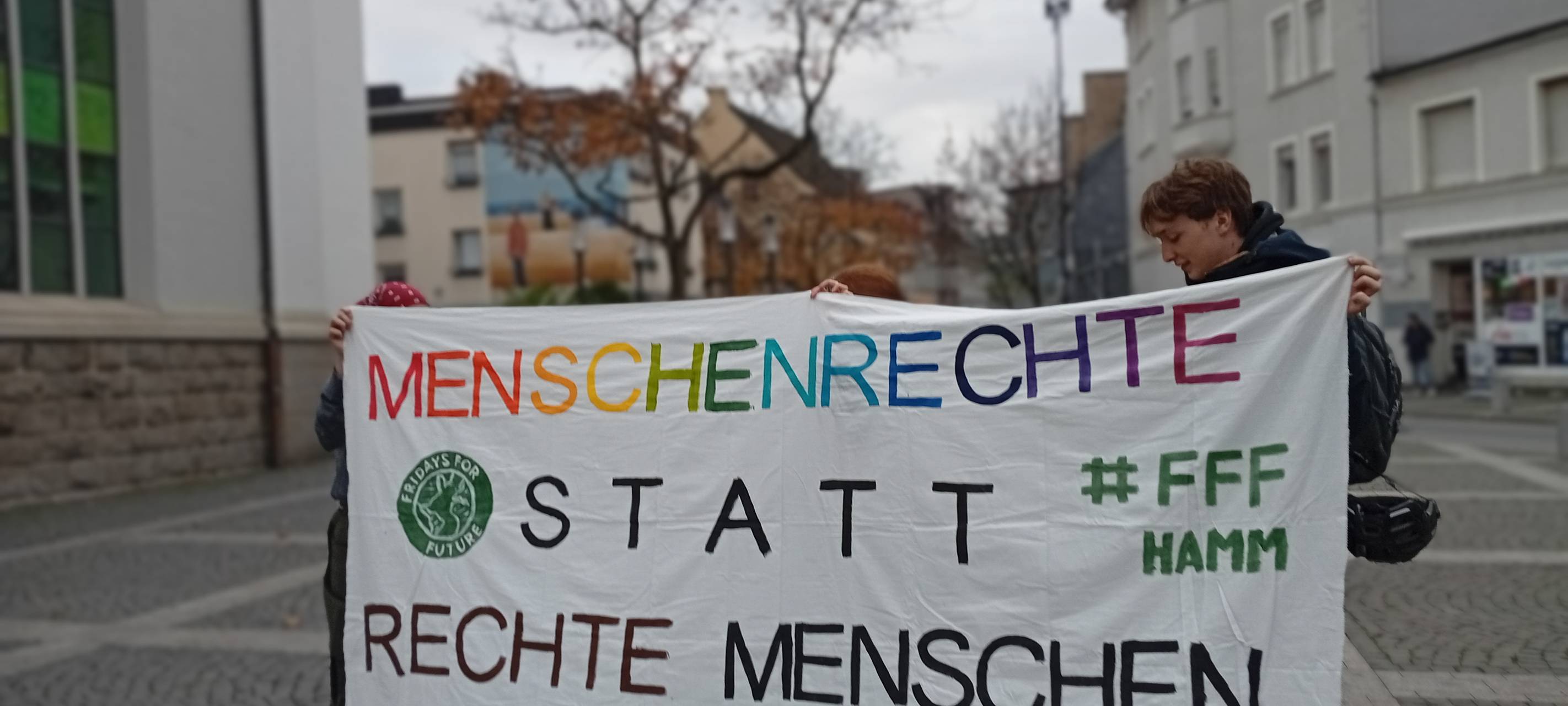"Wir sind das Stadtbild": Friedliche Demo in Hamm