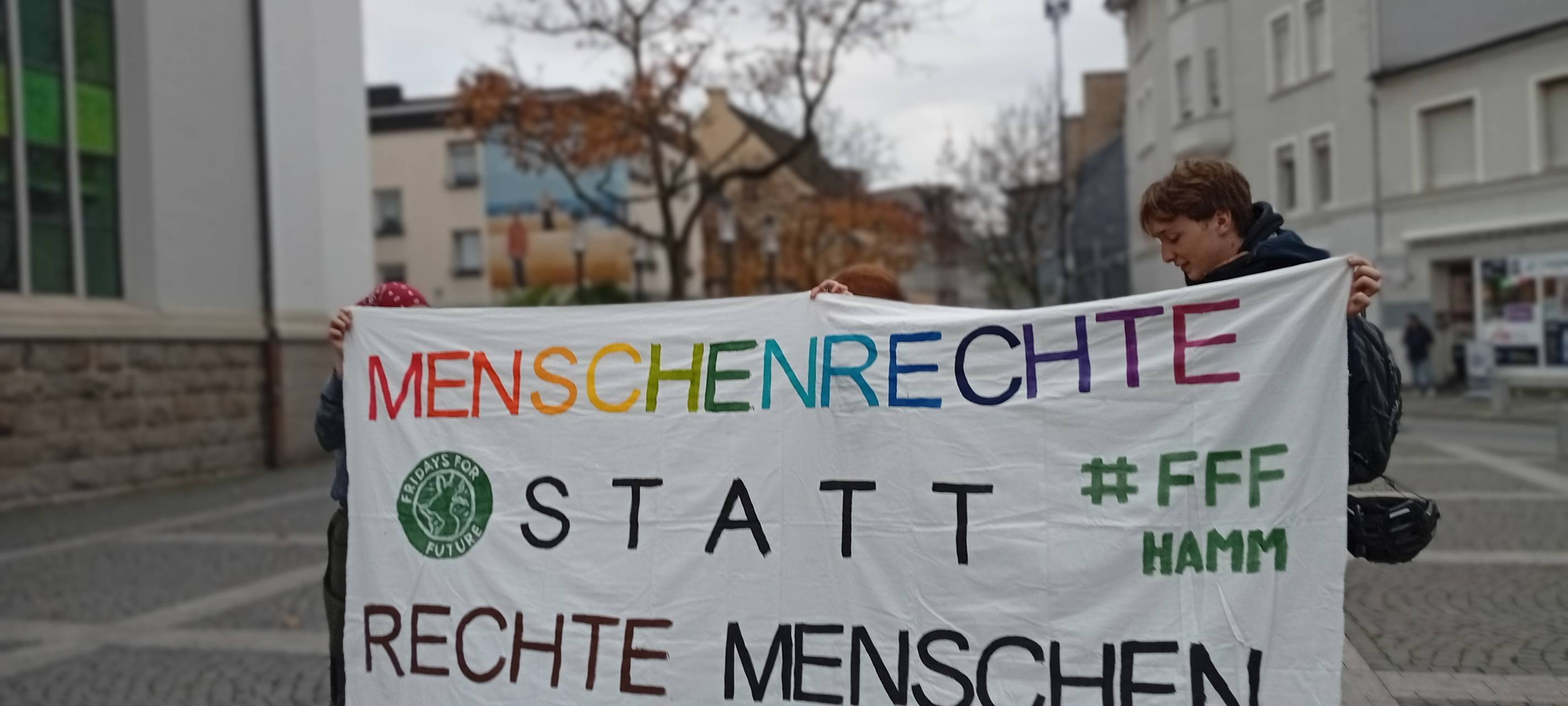 "Wir sind das Stadtbild": Friedliche Demo in Hamm