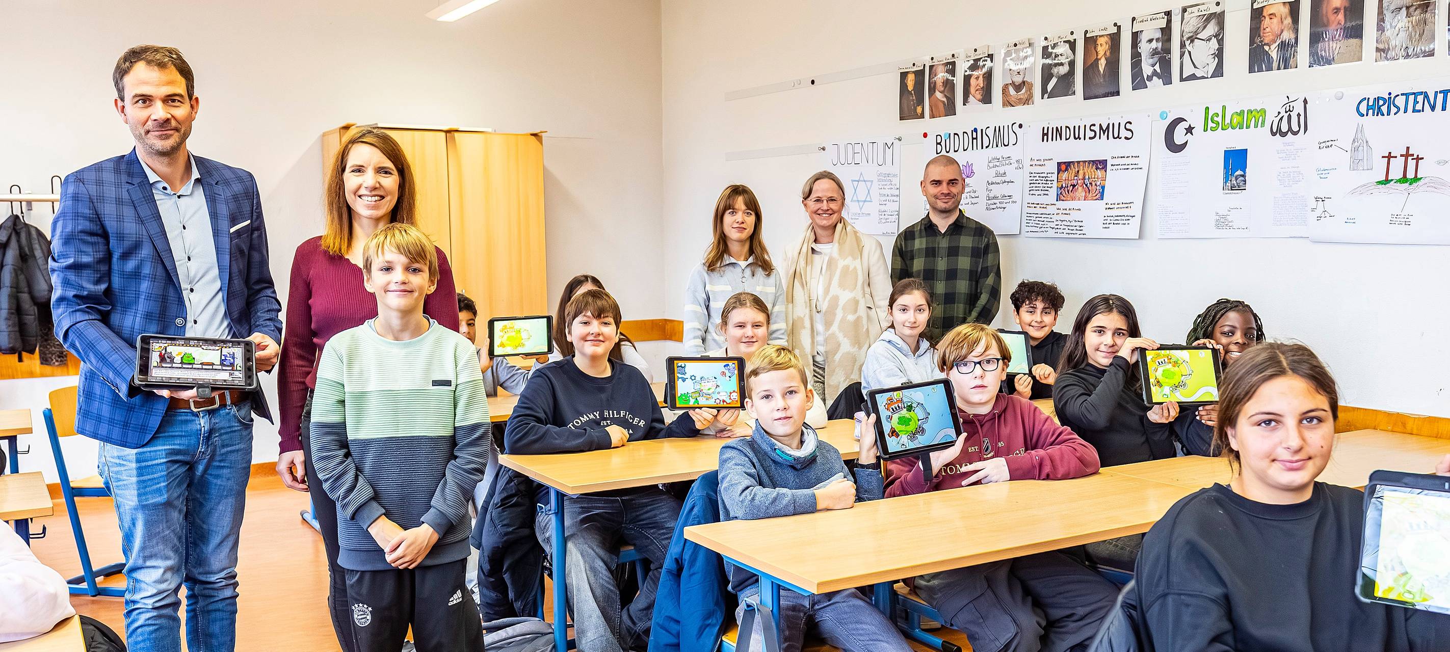 Die neue App "Die Müll AG" wurde vorgestellt.