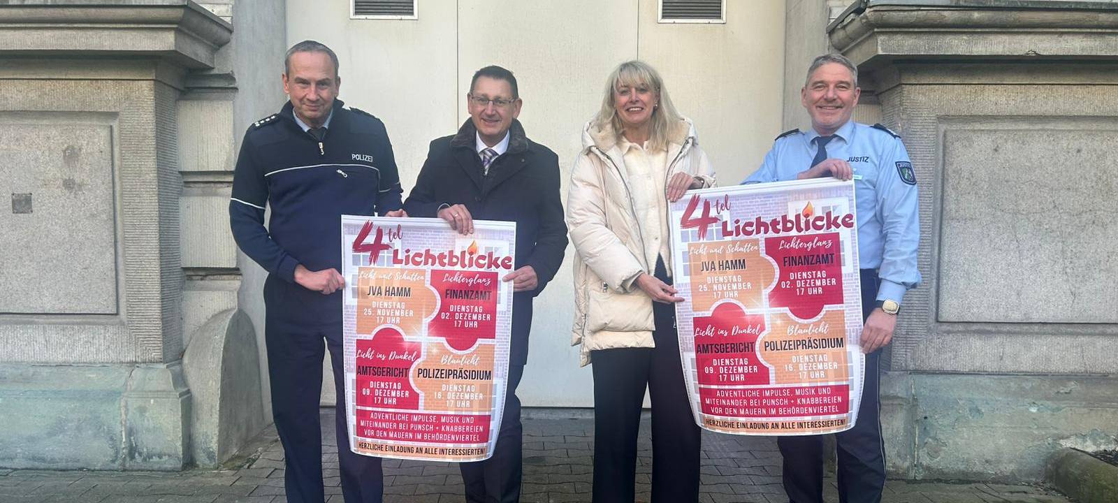 Vier Behörden in Hamm starten "4-tel Lichtblick"
