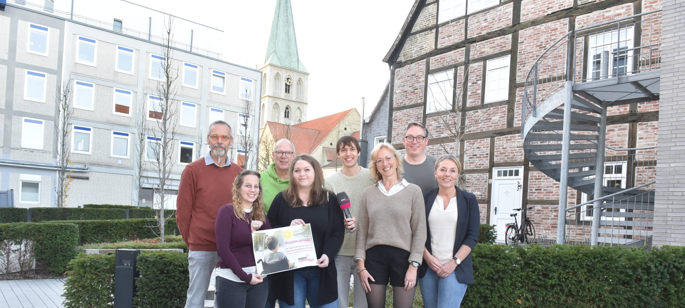 Stadt Hamm, Bunte Familien Hamm e.V. und Lippewelle treiben das Projekt gemeinsam voran.