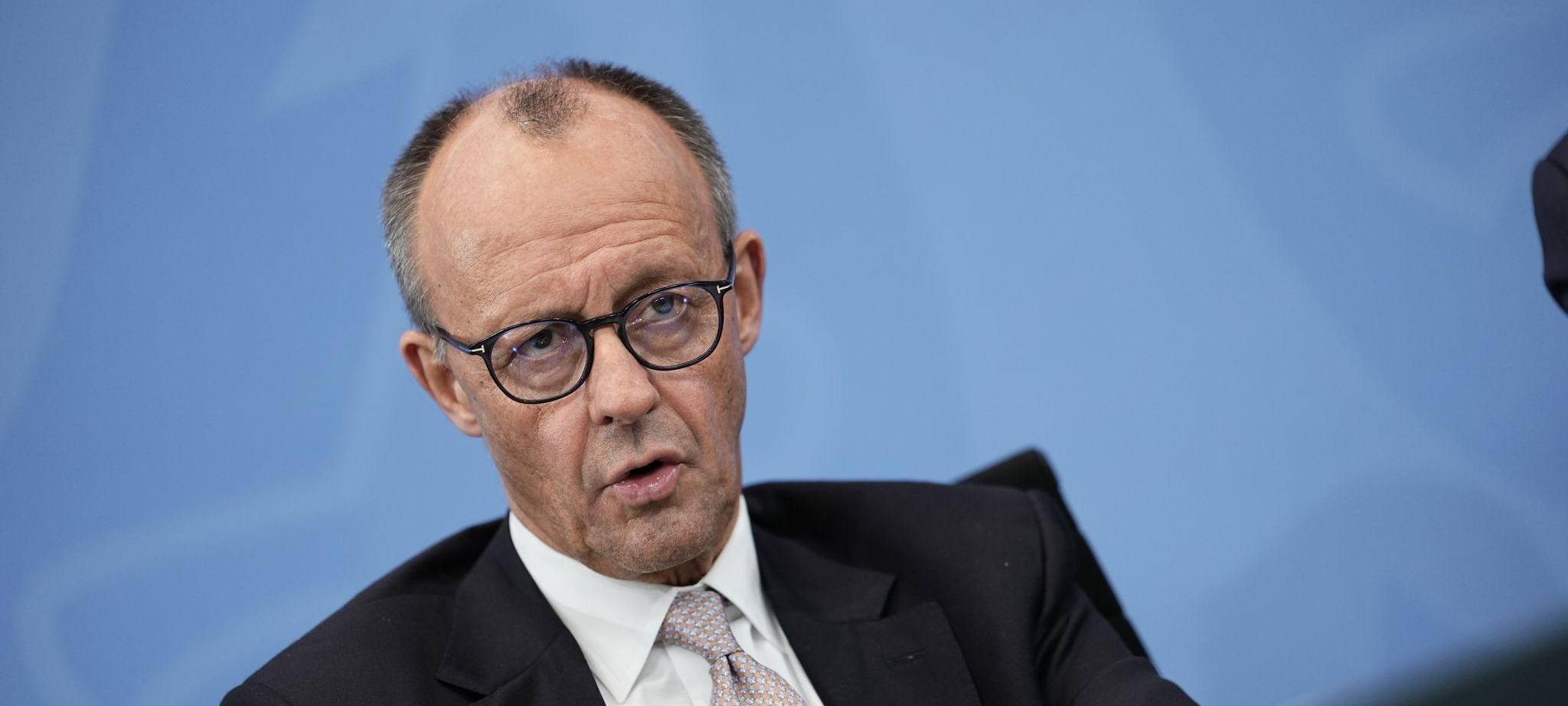 Bundeskanzler Friedrich Merz (CDU)