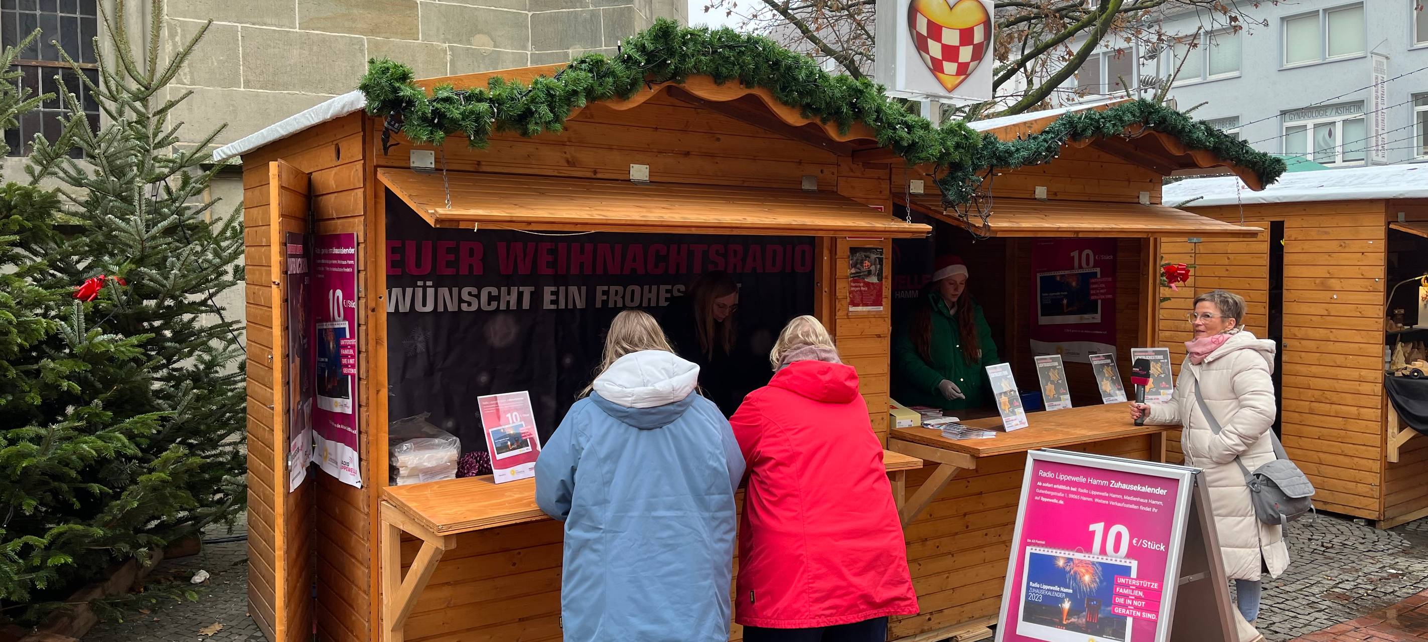 Herzhütten auf dem Weihnachtsmarkt Hamm: Wer dabei ist
