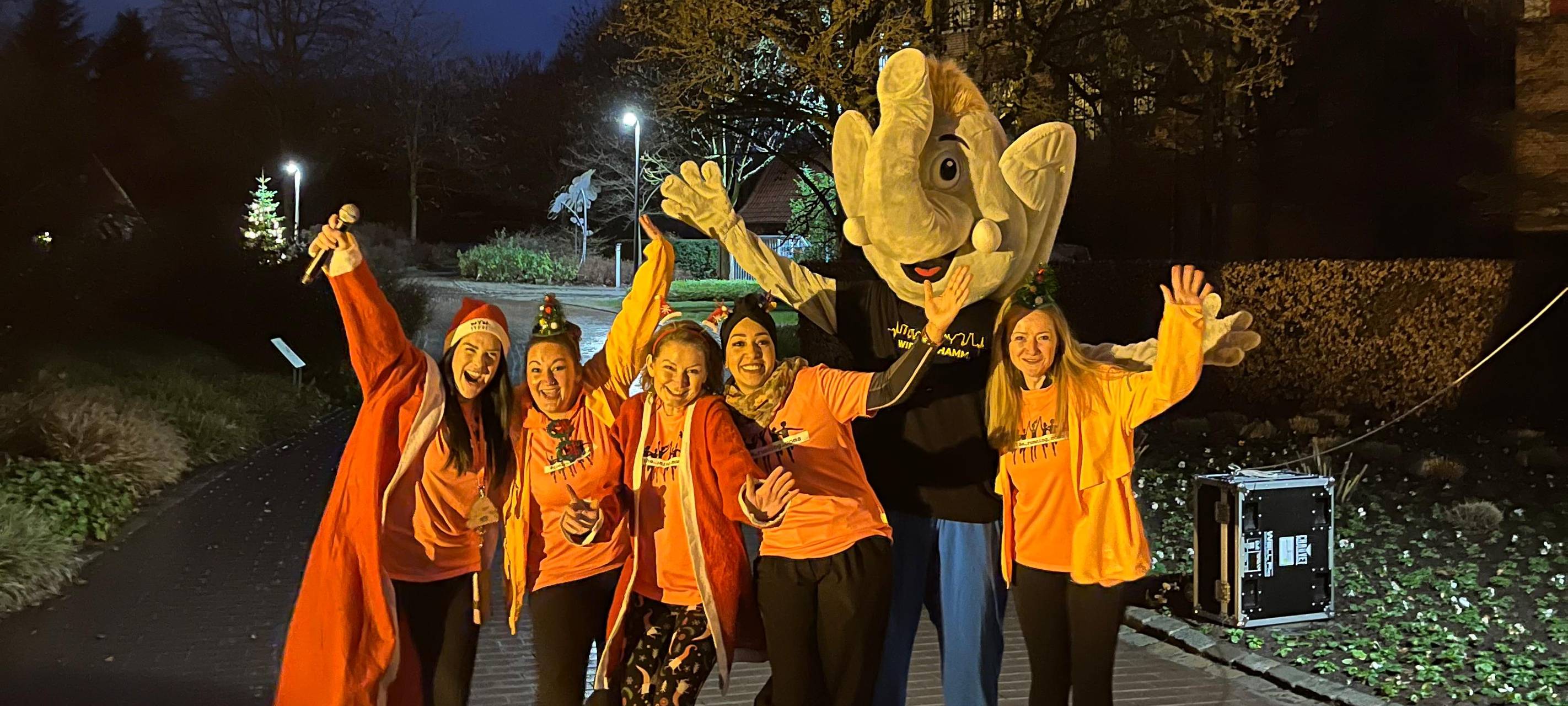 Nikolauslauf im Maxipark Hamm bringt 4.000 € fürs Frauenhaus