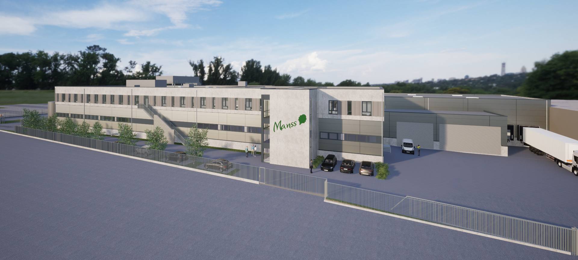 Neubau: Nachhaltige Lebensmittelproduktion in Hamm