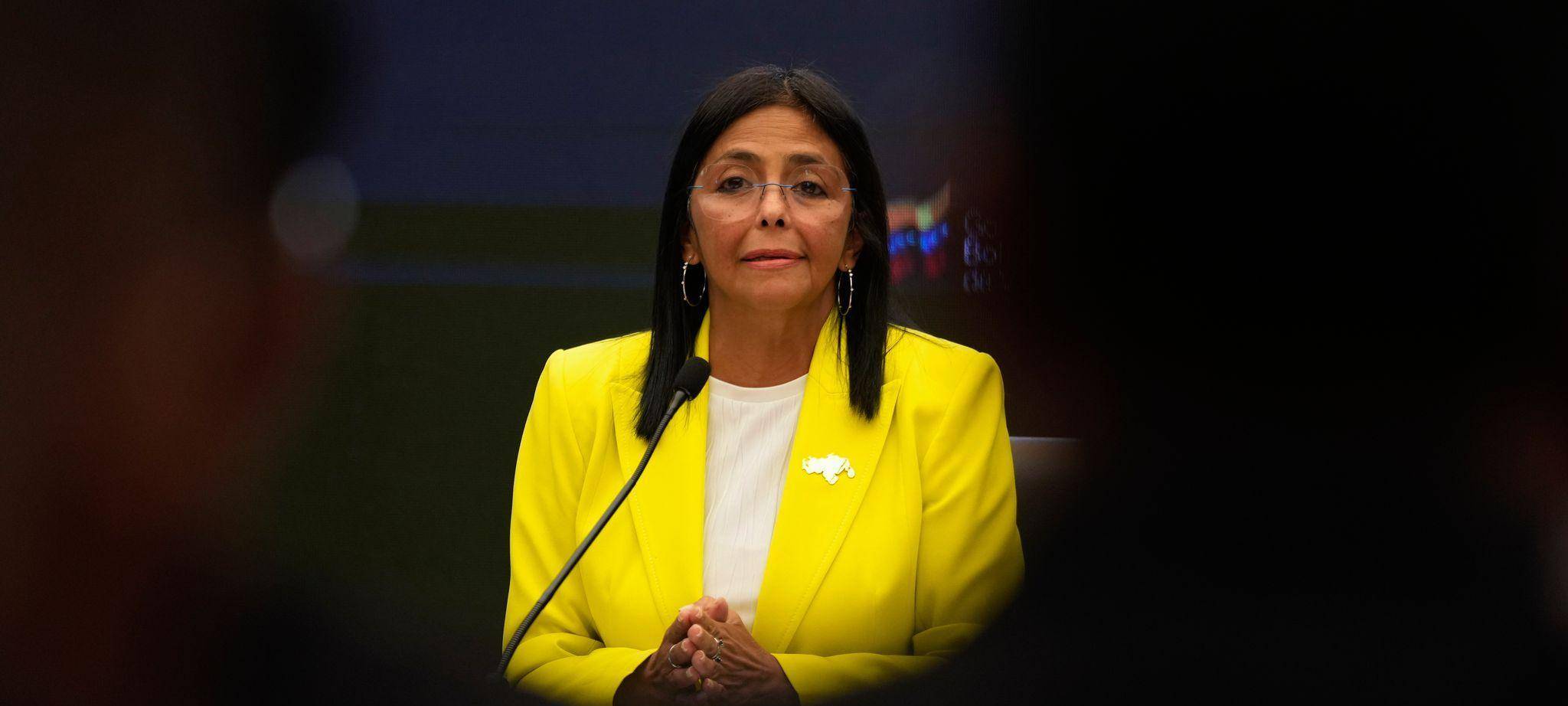 Venezolanische Vizepräsidentin Delcy Rodriguez