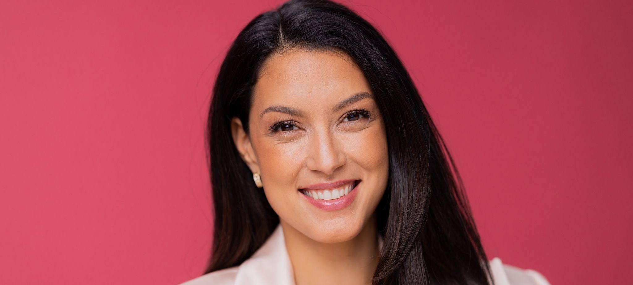 Moderatorin Rebecca Mir