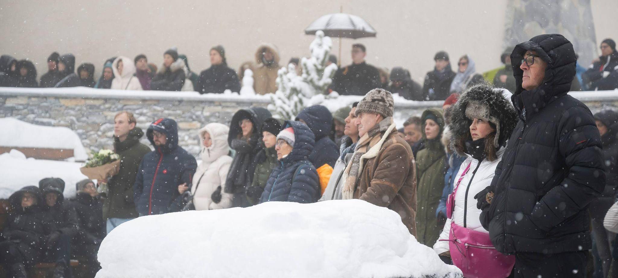 Trauerfeier nach dem tödlichen Brand in Crans-Montana