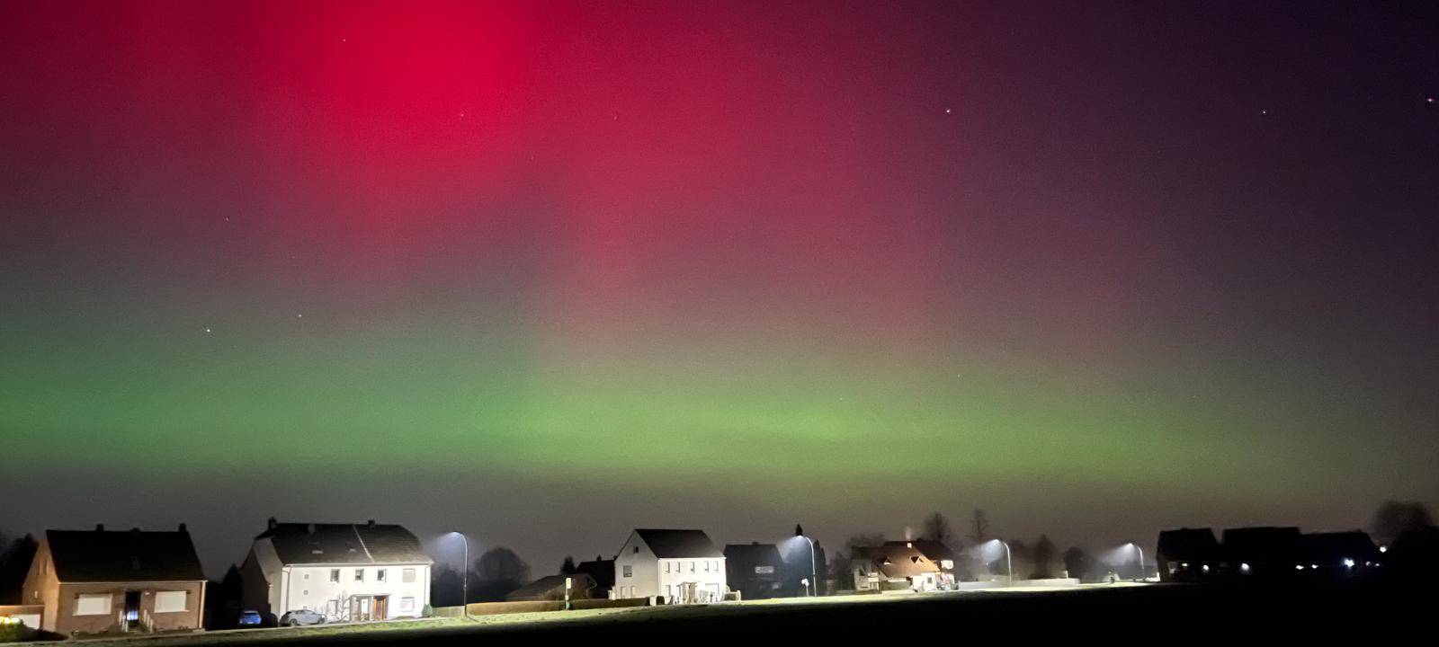 Magisches Himmelsspektakel: Polarlichter über Hamm