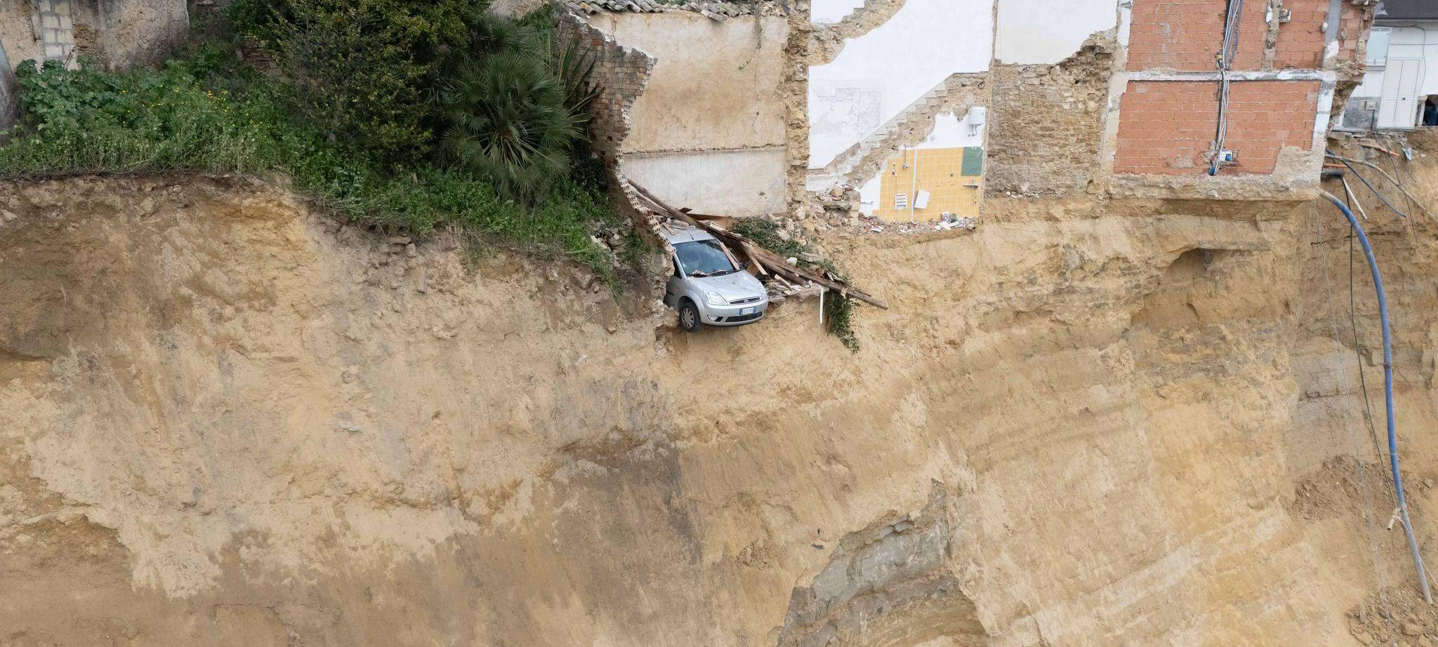 Erdrutsch in Sizilien