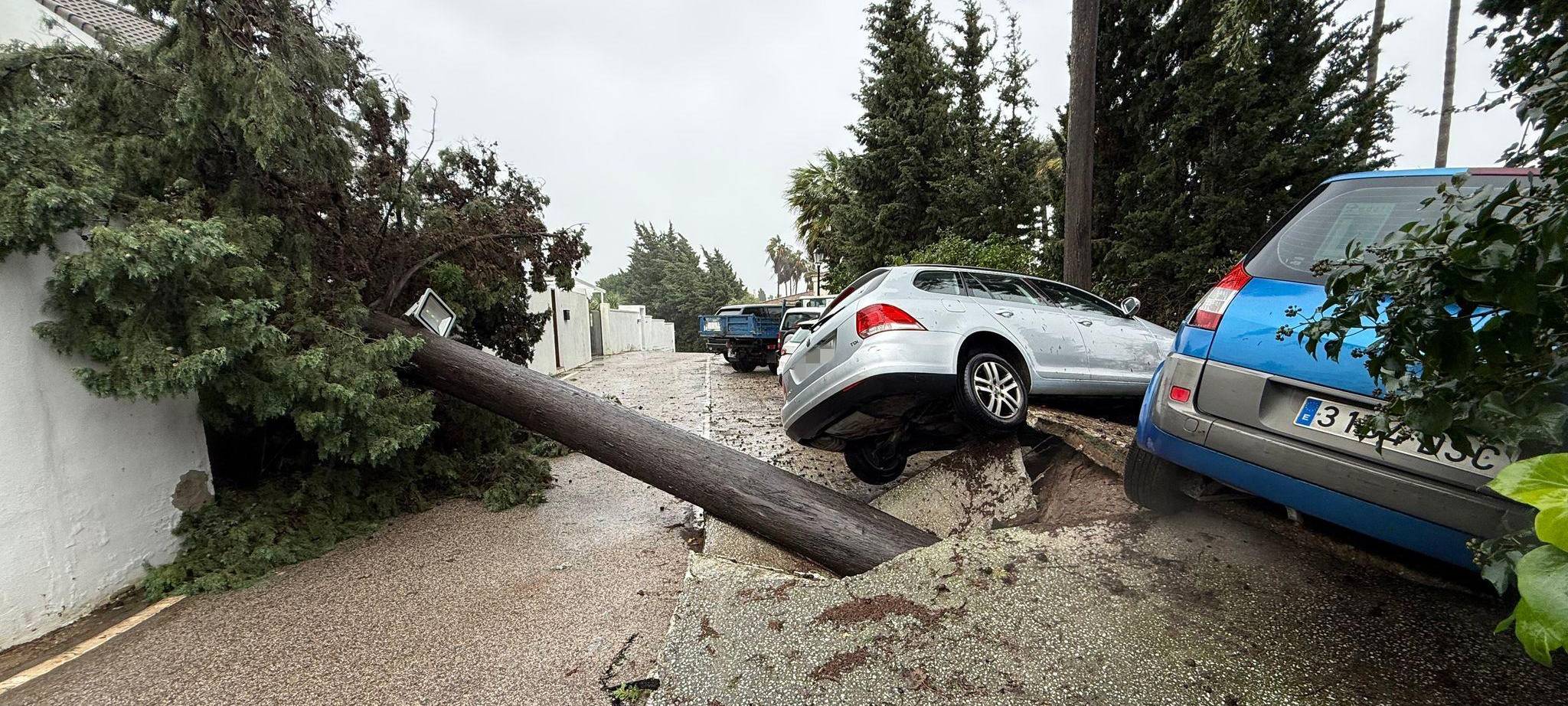 Wetter in Spanien - "Leonardo" trifft Provinz Cádiz