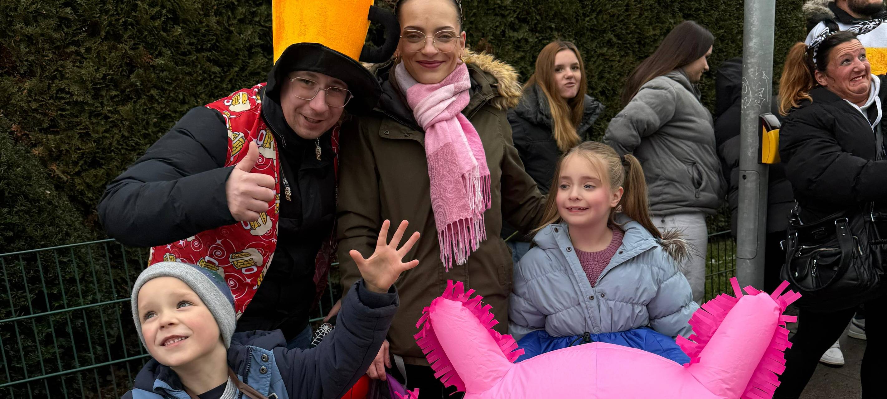 Liveticker vom Rosenmontagszug in Hamm