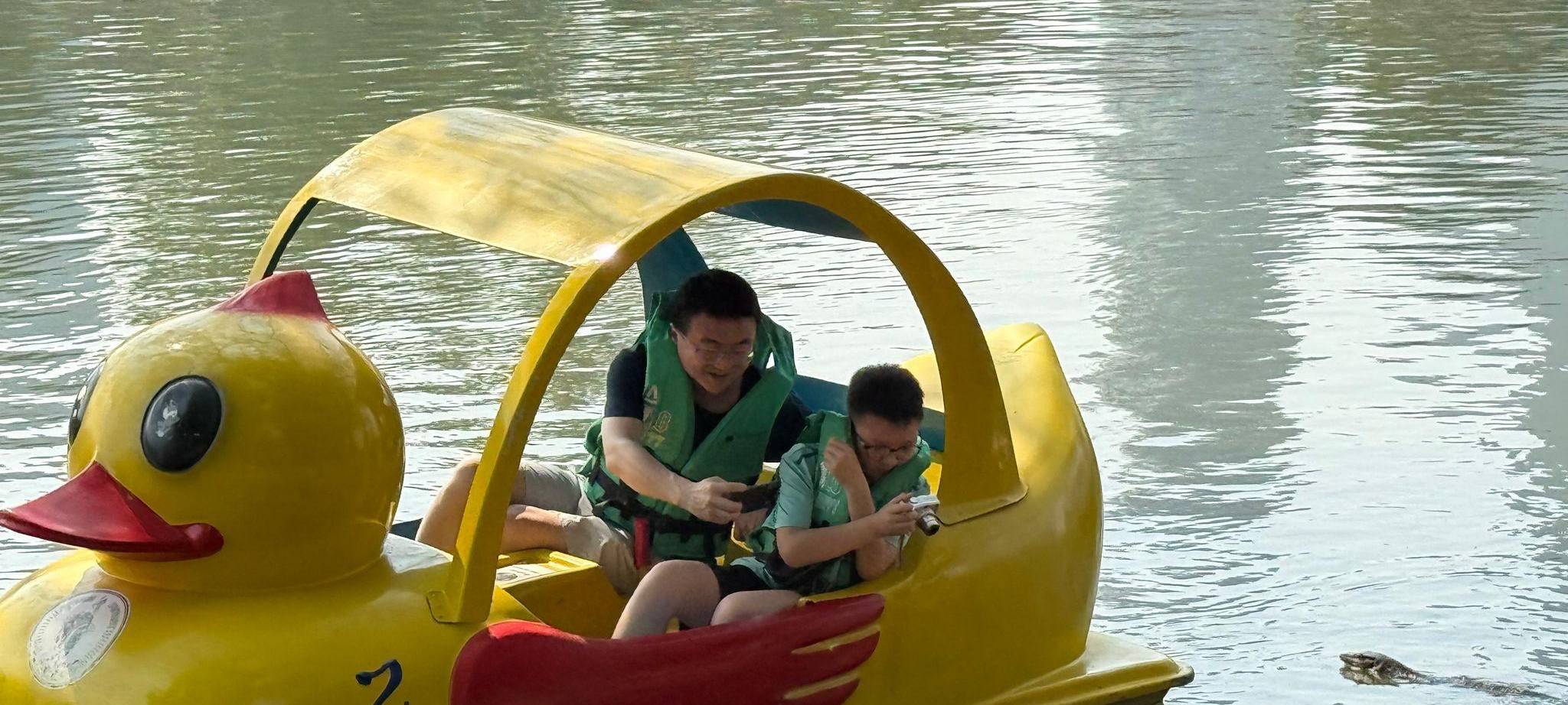 Bindenwaran in Bangkok