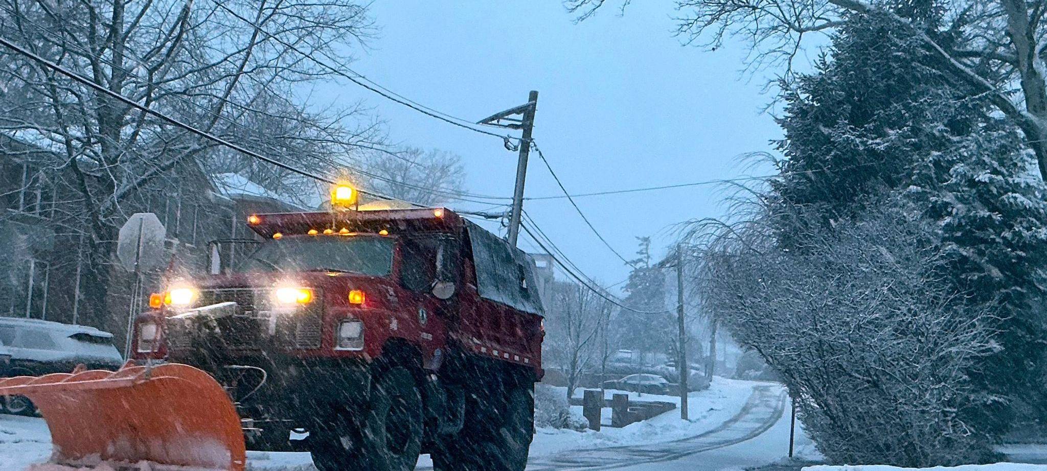 Winterwetter in New Jersey