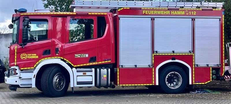 Feuerwehr Hamm: Weniger Brände im Jahr 2025