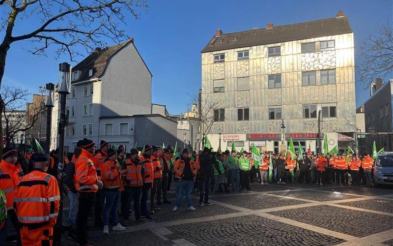 Busstreik in Hamm: ver.di legt erneut den Nahverkehr lahm