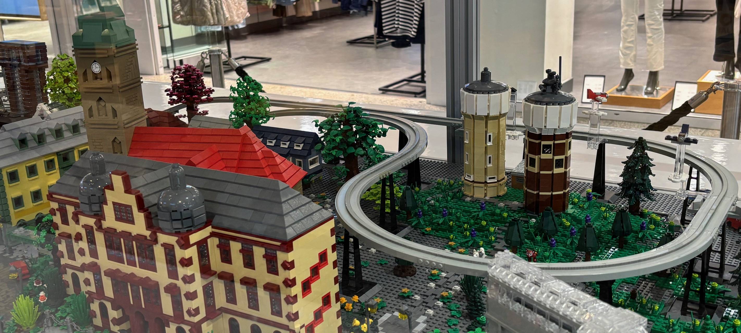 Hamm aus LEGO-Steinen: Stadtmodell im Allee-Center