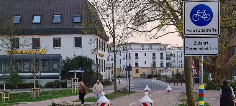 Hamm: Erste echte Fahrradstraße in der Westhofenstraße