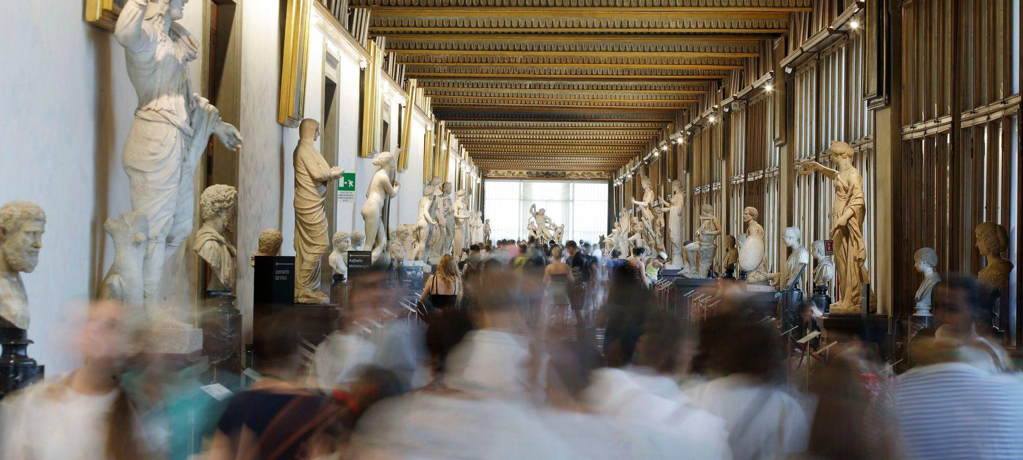 Uffizien-Galerie in Italien