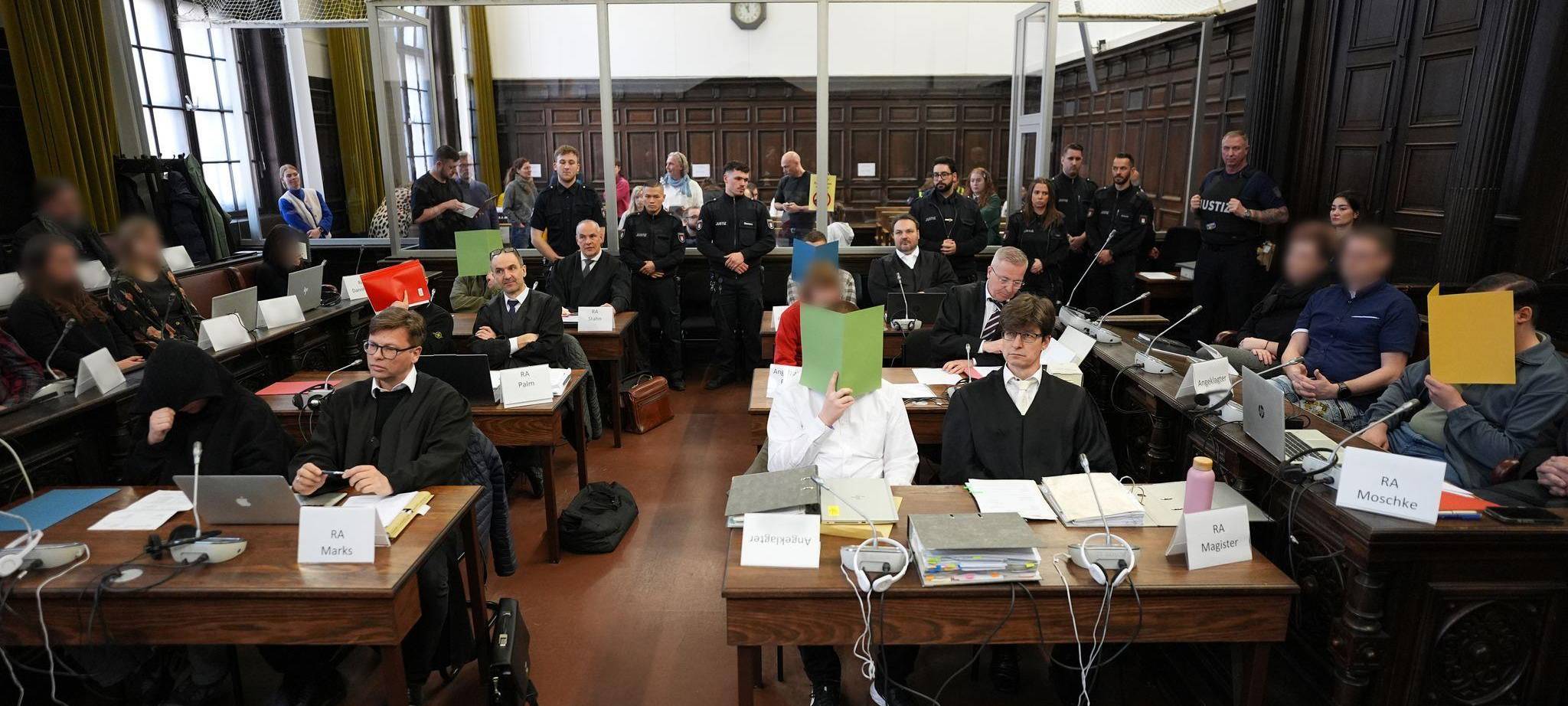 Beginn Prozess gegen rechtsextreme Terrorgruppe