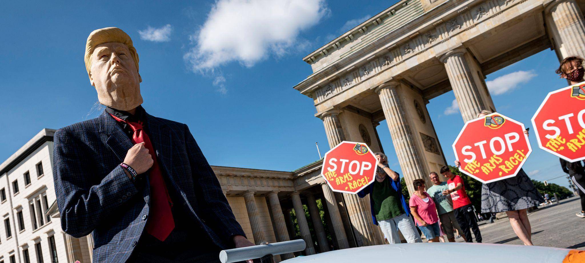 Demonstration gegen Atomwaffen