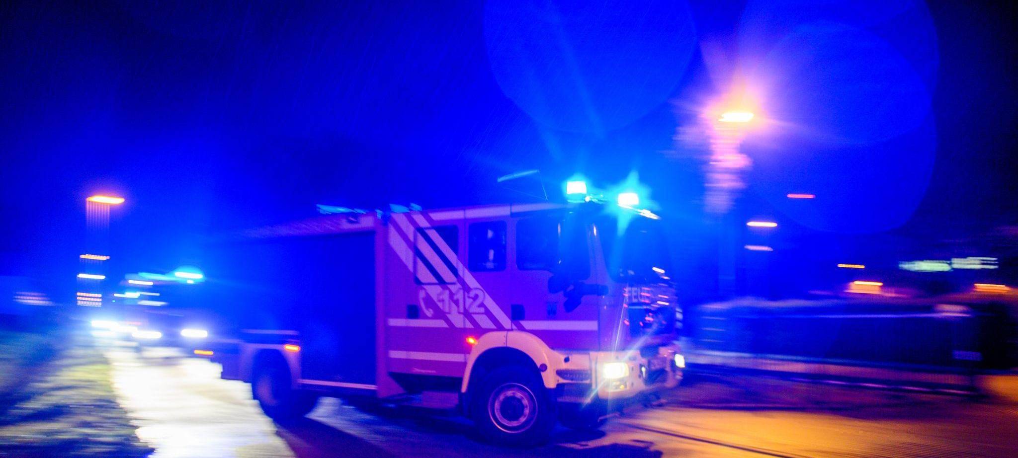 Illustration - Feuerwehr im Einsatz