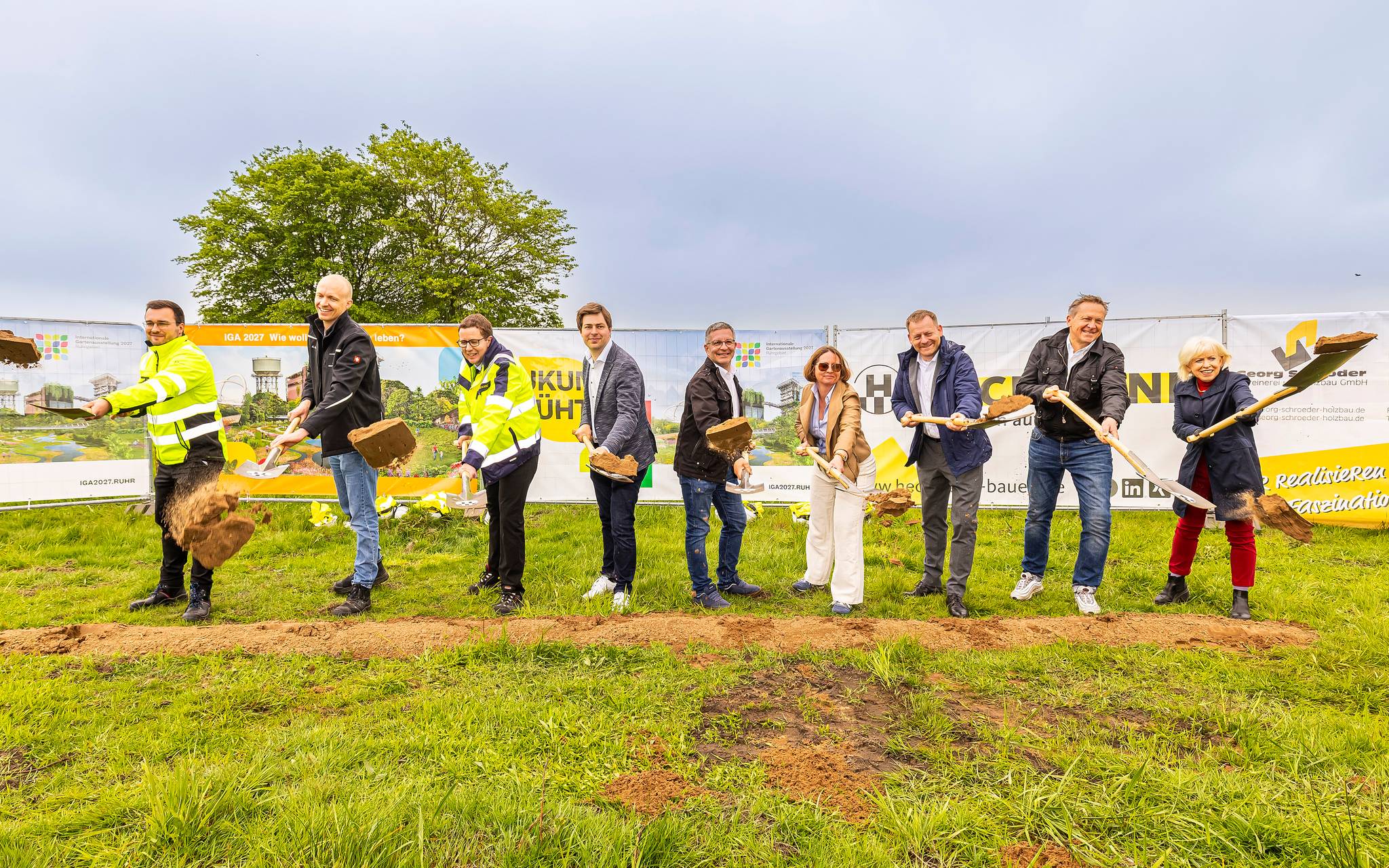 IGA 2027 in Hamm: Bau im Maxipark startet