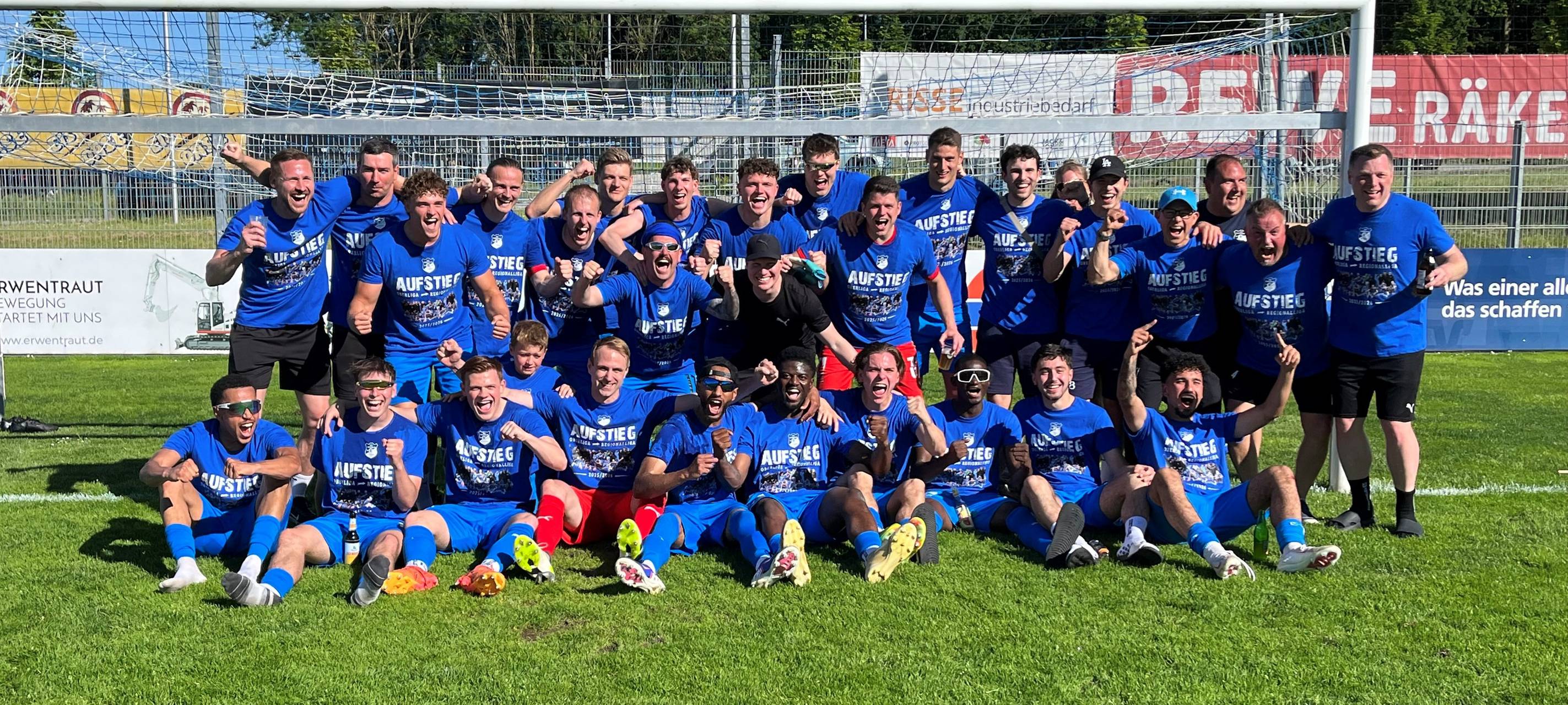Hamm: Westfalia Rhynern feiert Aufstieg in Regionalliga