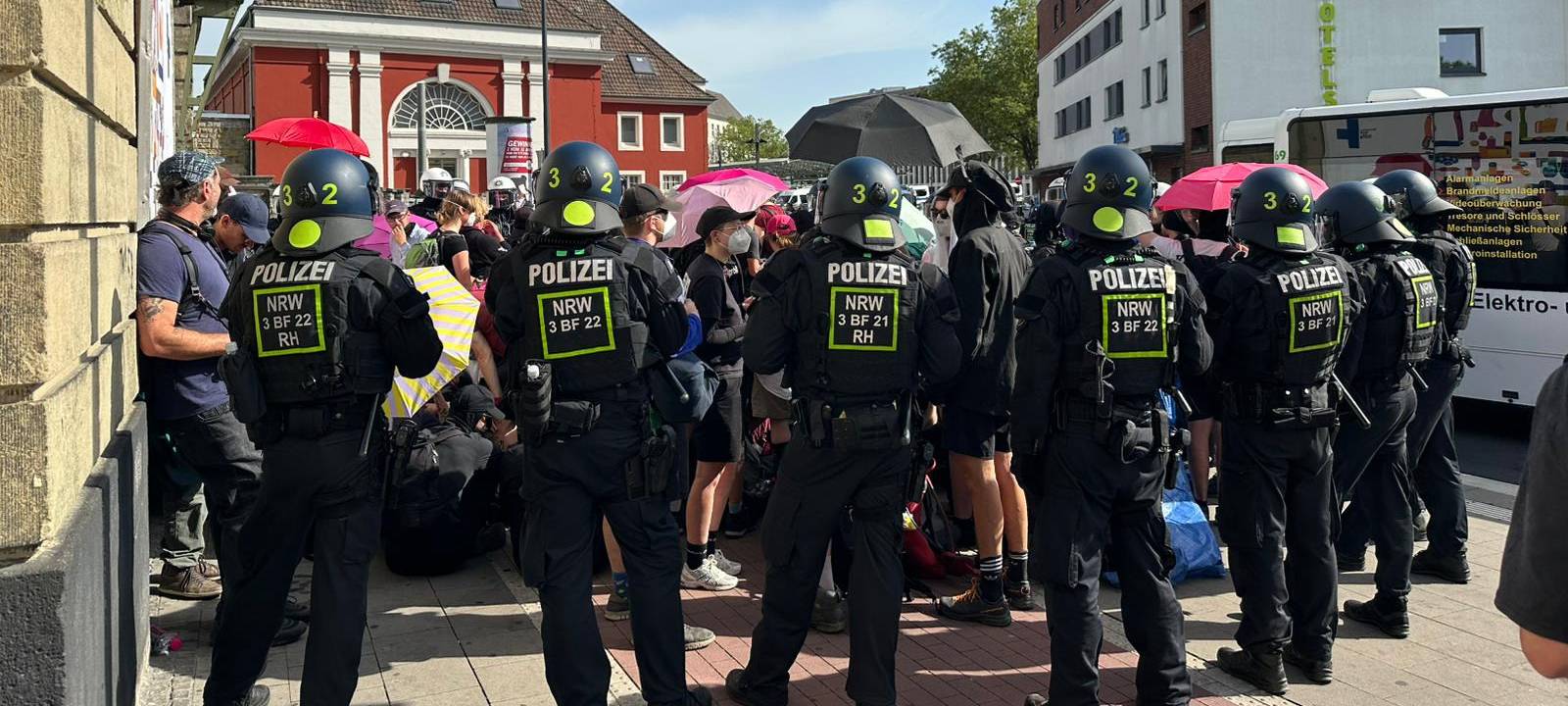 Der Klimaprotest in Hamm wird spürbarer