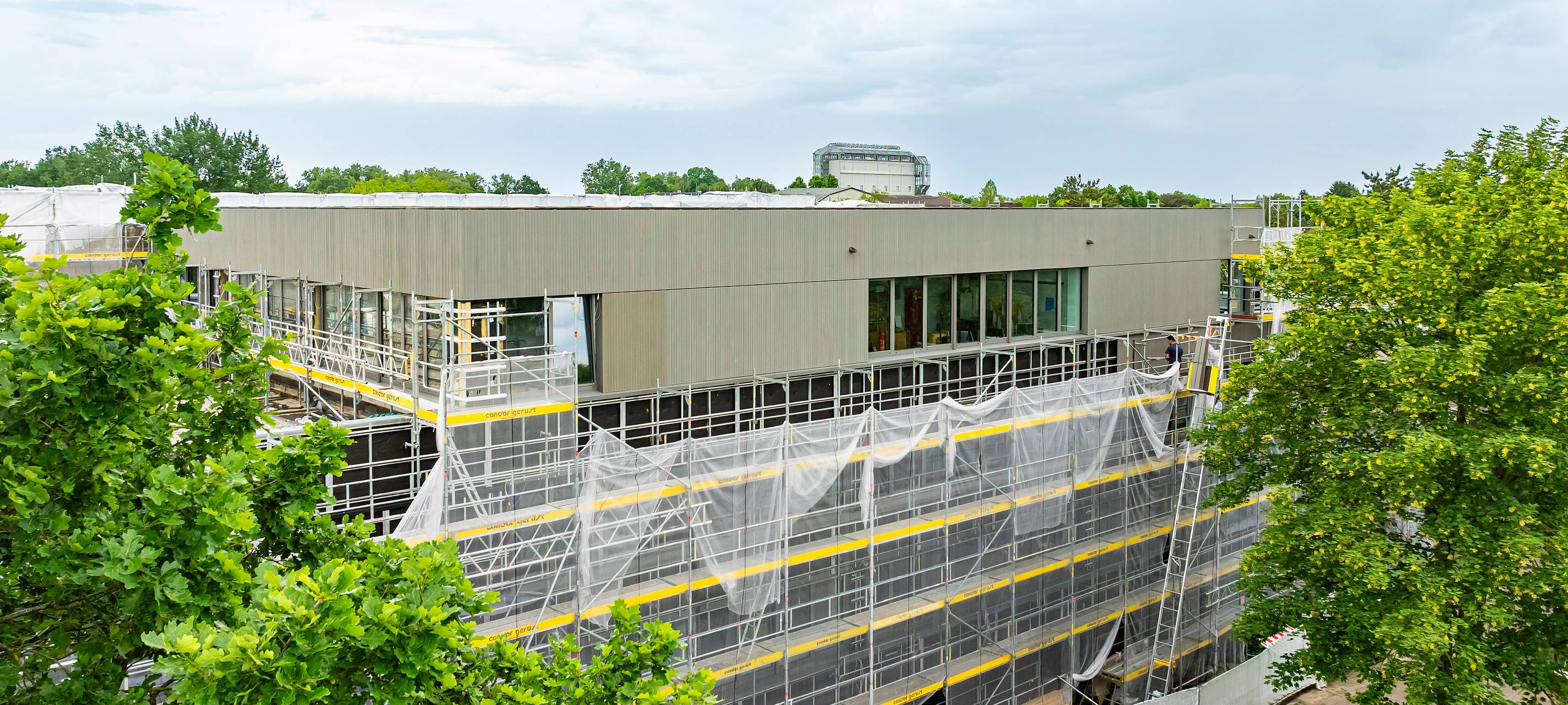 Sanierung am Stein-Gymnasium macht Fortschritte