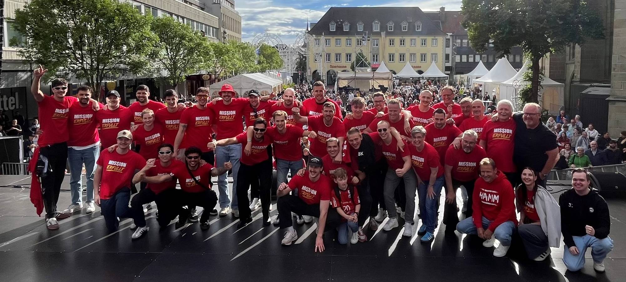 ASV Hamm-Westfalen feiert Aufstieg in die 2. Liga
