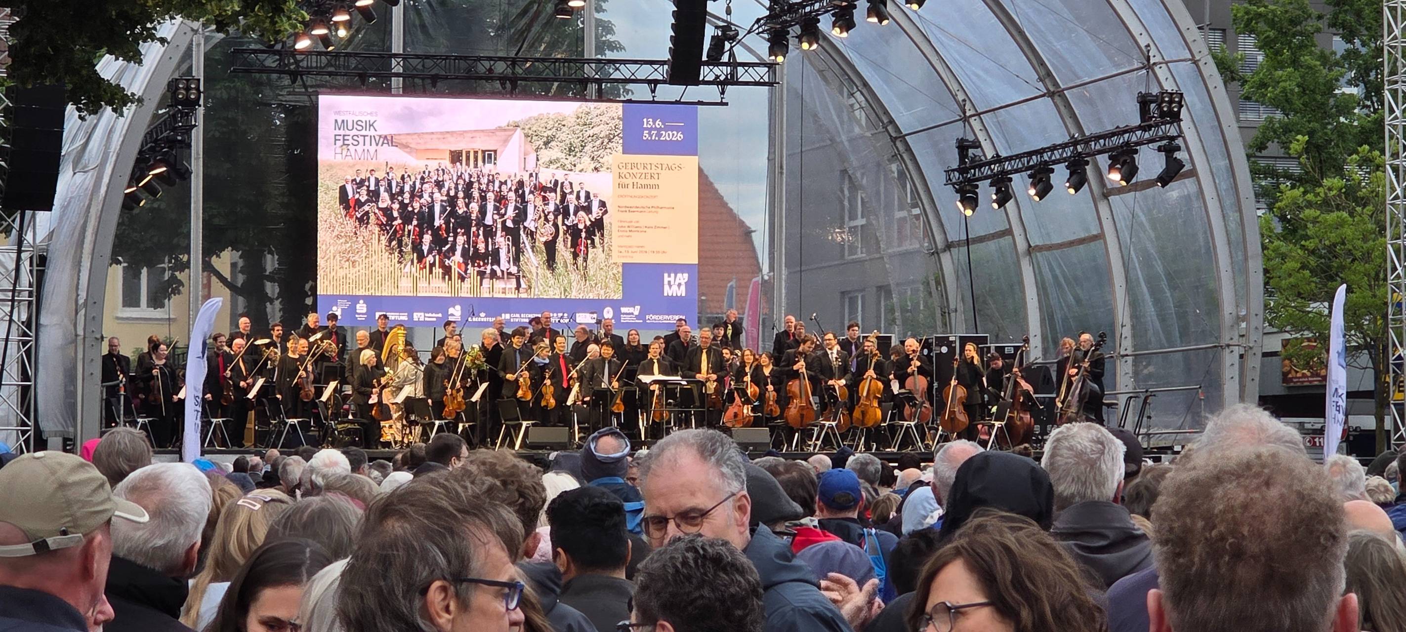 Westfälisches Musikfestival Hamm startet mit über 3.000 Gästen