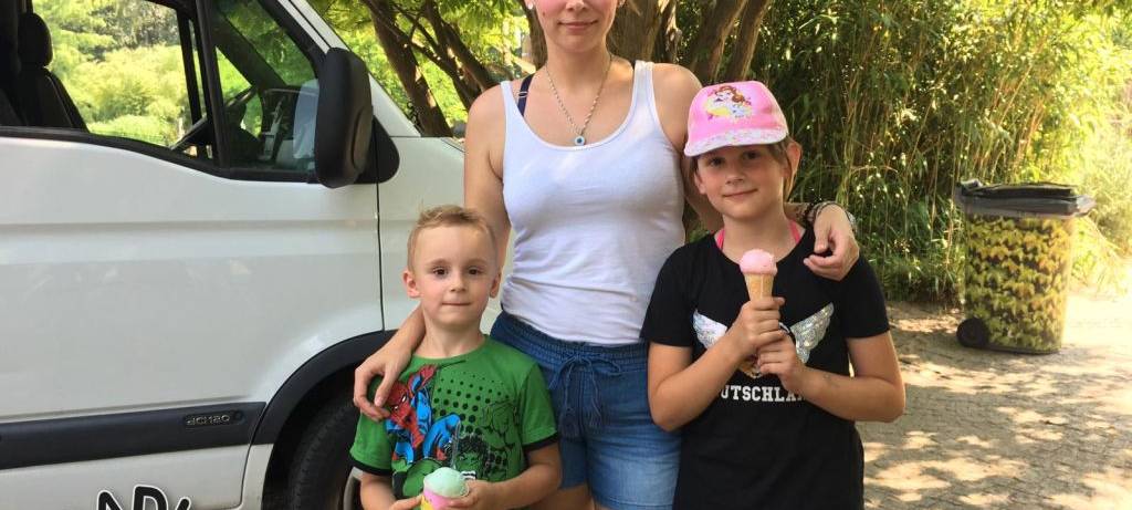 Lippewelle Eisaktion im Maxipark