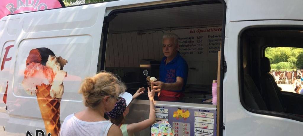 Lippewelle Eisaktion im Maxipark