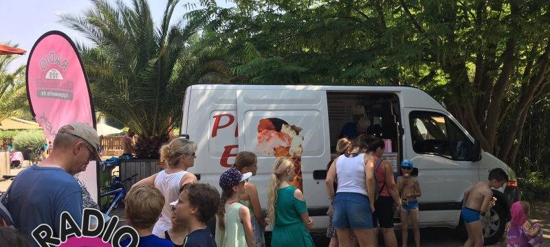 Lippewelle Eisaktion im Maxipark