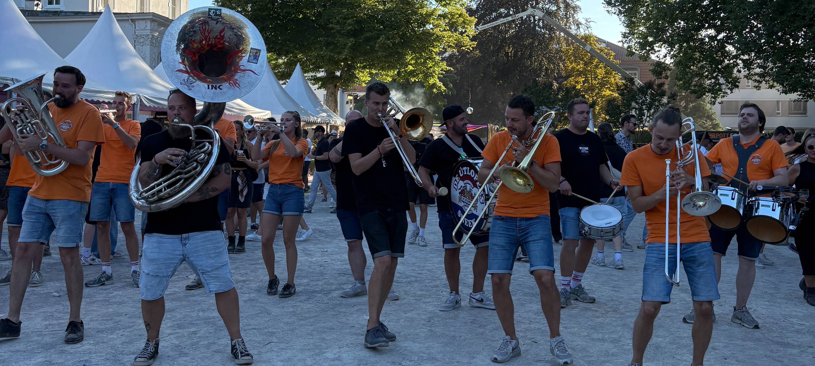Besucherrekord beim Festival im Kurhausgarten in Hamm
